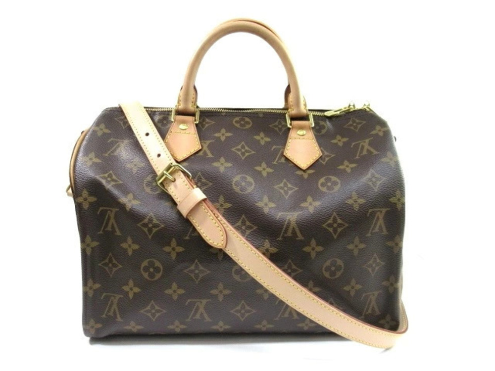 LOUIS VUITTON Speedy Bandouliere Shoulder Bag Monogram